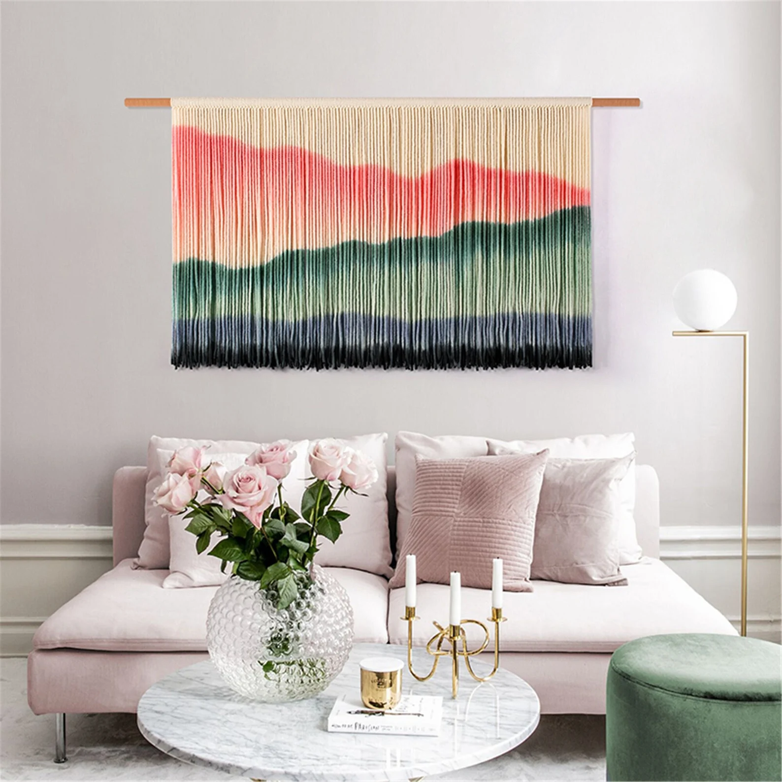 壁掛 風景画 リビング タペストリー ウォールステッカー・ウォールデコ アートポスター 北欧 新築 新居 引っ越し祝い