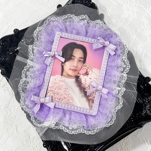 トレカケース/トレカケースデコ/硬質ケース/硬質ケースデコ/レース  