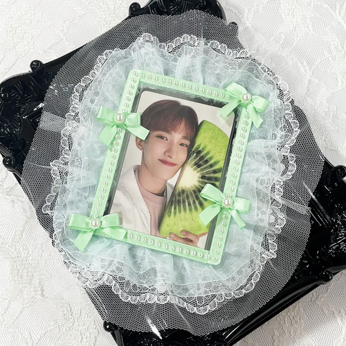 トレカケース/トレカケースデコ/硬質ケース/硬質ケースデコ/レース  