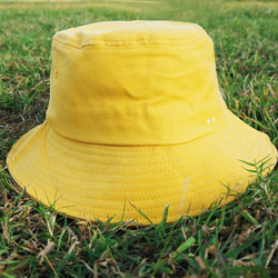 2is HT11AY 漁夫帽 遮陽帽 防曬 帆布黃色 第2張的照片