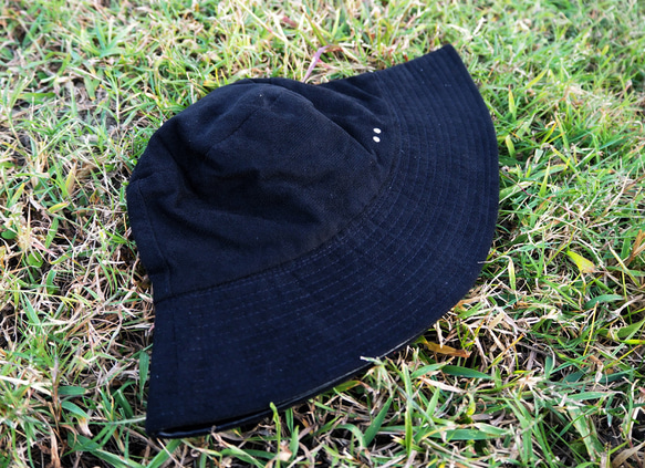 2is HT12AC 漁夫帽 遮陽帽 防曬 绒布棕色 第2張的照片