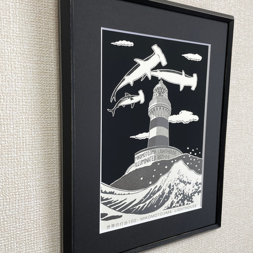 絵画シルクスクリーン版画額装品