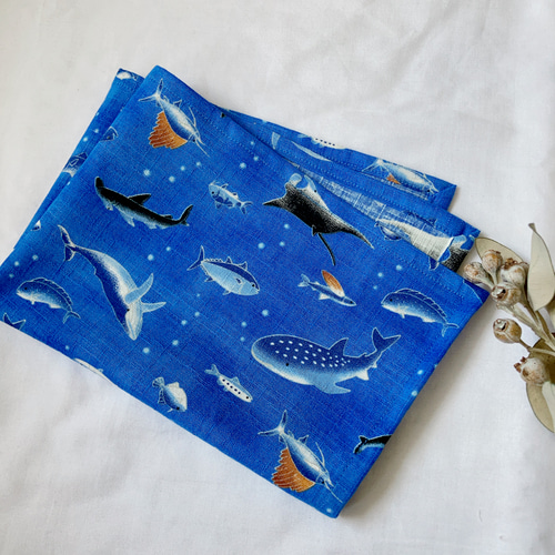 ランチョンマット ランチマット 男の子 女の子 ジンベイザメ 魚 サカナ