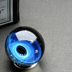 ガラスのオブジェ”宇宙”19mm【 B0459】 3枚目の画像