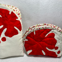 ハワイアンキルトのクッションカバー クッション・クッションカバー