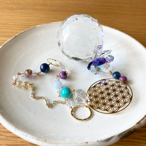 スワロフスキー社製＊サンキャッチャーStar-カラフル♡