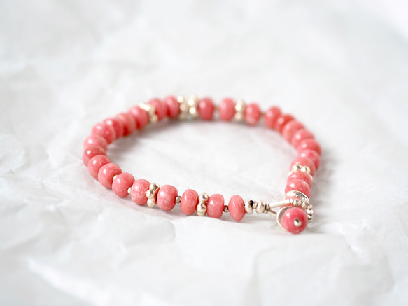 -Thulite- bracelet 2枚目の画像