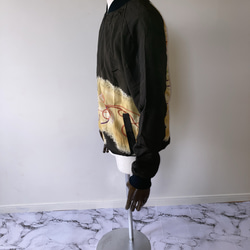 ハンドメイド　着物リメイク　ジャケット　紐 5枚目の画像