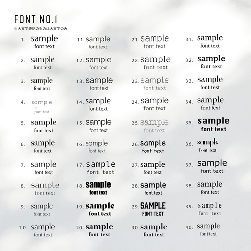 714f】ショップカード アクセサリー台紙 ネイルチップ台紙