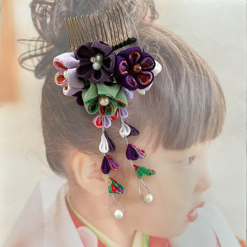 楽天市場】七五三 髪飾り 七歳の通販 753 七五三 成人式 髪飾り.。.:*・