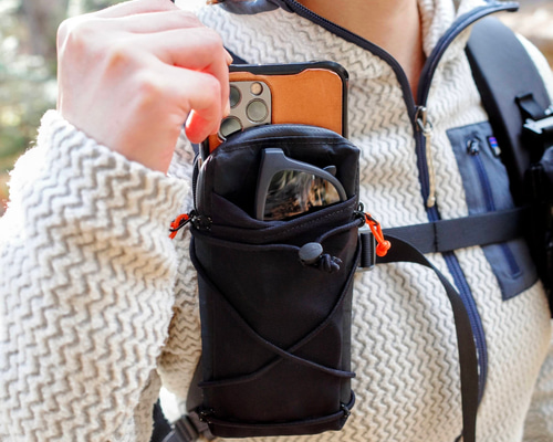 【関税込】 ハーネスジッパーポーチ - ブラック X-PAK用 バックパックハーネス【BACKPACK HARNESS】｜CODE OF