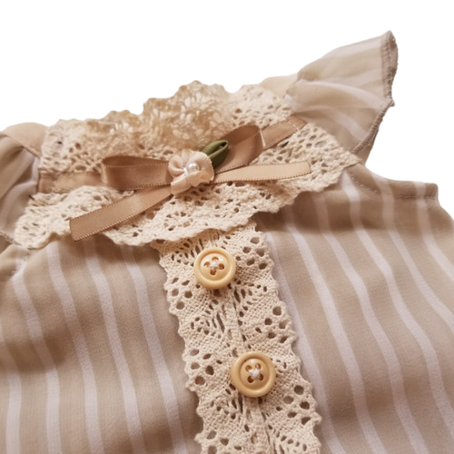 再販✩.*˚クラシカルフラワーワンピ・Koguma dress・犬服 ペット