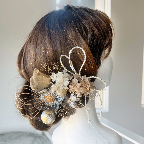 成人式 結婚式 髪飾り No.177-13 ウェディング 和 ヘッドパーツ