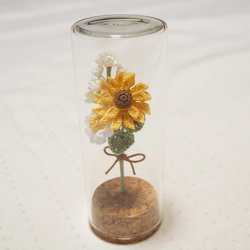 夏の花束ガラスボトルフラワー 6枚目の画像