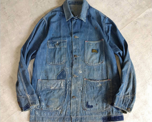 ヴィンテージ加工パッチワークペンキペイント加工OLDBETTY'S