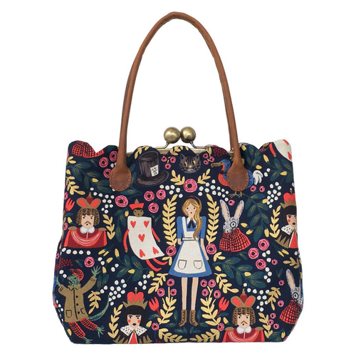 不思議の国のアリス トートバッグ 大容量 サイドバッグ ショルダー