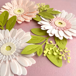 黄色の小花セット❀ペーパーフラワーパーツ❀寄せ書きウェルカムボード