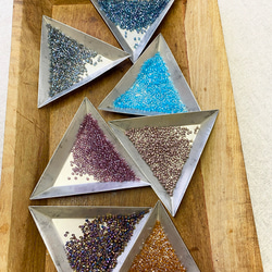 カットビーズ　マルチメタリック 4枚目の画像