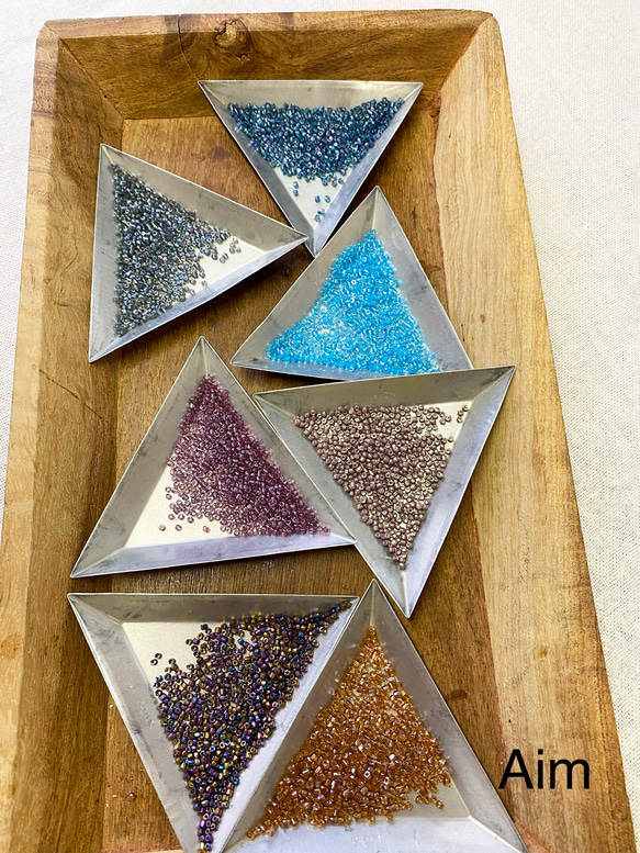 カットビーズ　マルチメタリック 4枚目の画像