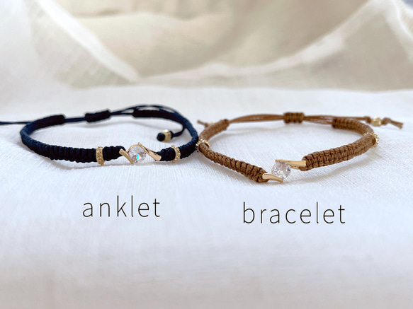 新作　belle anklet 1枚目の画像