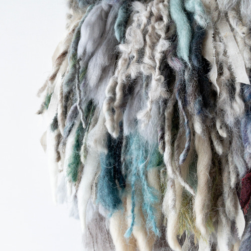 一点もの】流木 ウィービングタペストリー 『木霊の宿る樹, b