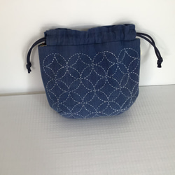 古布型染と酒袋のショルダーバッグとミニチュア2個　ハンドメイド 古布型染と酒袋のショルダーバッグとミニチュア2個 ハンドメイド