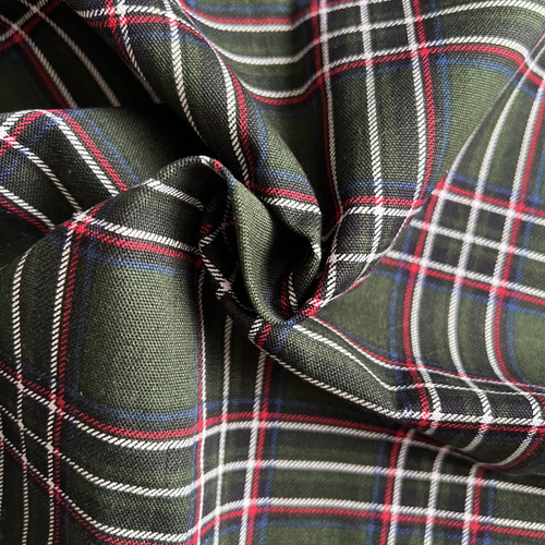 トラッドなタータンチェック木綿着物 着物 花鹿 kajika 通販 16438108