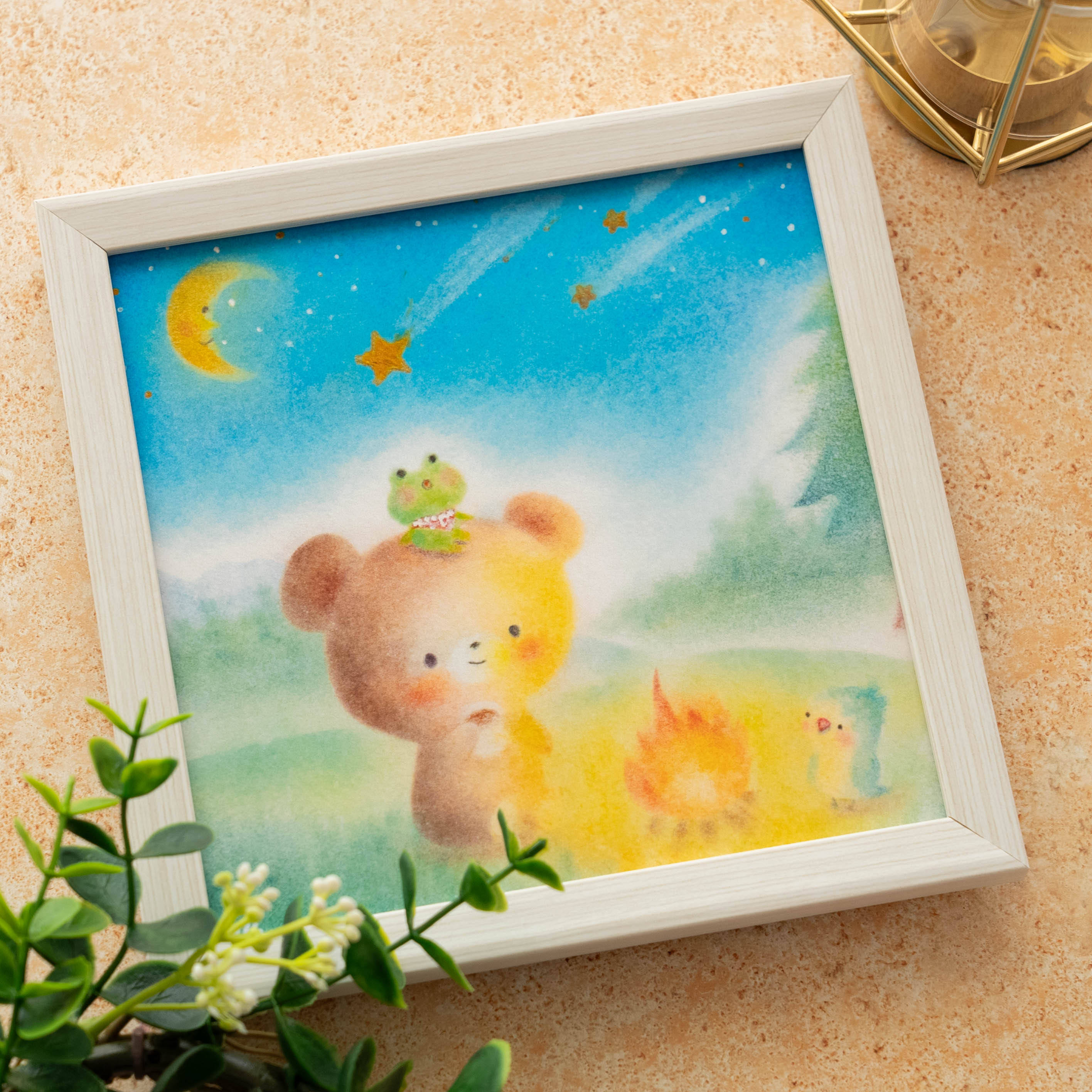 原画 おやすみくまちゃん / good night,bear | art shop KURUTON