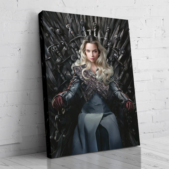 【オーダーメイド】写真からカスタムロイヤルキング天皇皇帝油絵スタイルの肖像画一点物 似顔絵 イラスト彼氏夫の贈り物誕生日 100%