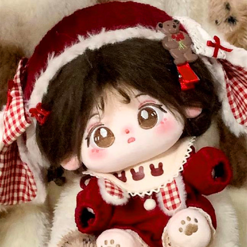 しろたん ついてきちゃうしろたん ついたん 着せ替え服 《かに