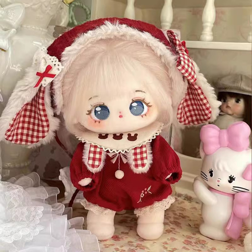 ぬいぐるみ着せ替え服 10cm/20cm ぬい服 ぬいぐるみ服 <赤 ぬいぐるみ着せ替え服 10cm/20cm ぬい服 ぬいぐるみ服 <赤