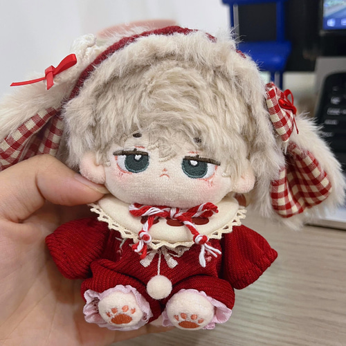 ぬいぐるみ着せ替え服 10cm/20cm ぬい服 ぬいぐるみ服 <赤 ぬいぐるみ着せ替え服 10cm/20cm ぬい服 ぬいぐるみ服 <赤