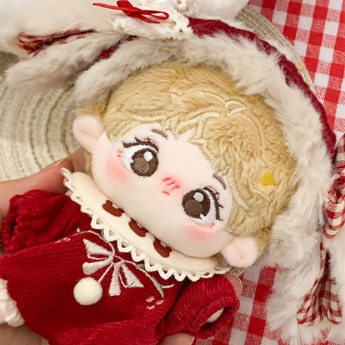 珍しい ぬいぐるみ着せ替え服 10cm/20cm ぬい服 ぬいぐるみ服 ＜赤 着せ替え服・アウトフィット