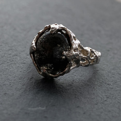 サゲニティッククオーツのリング【Melty ring＜Sagenitic quartz＞】 15枚目の画像
