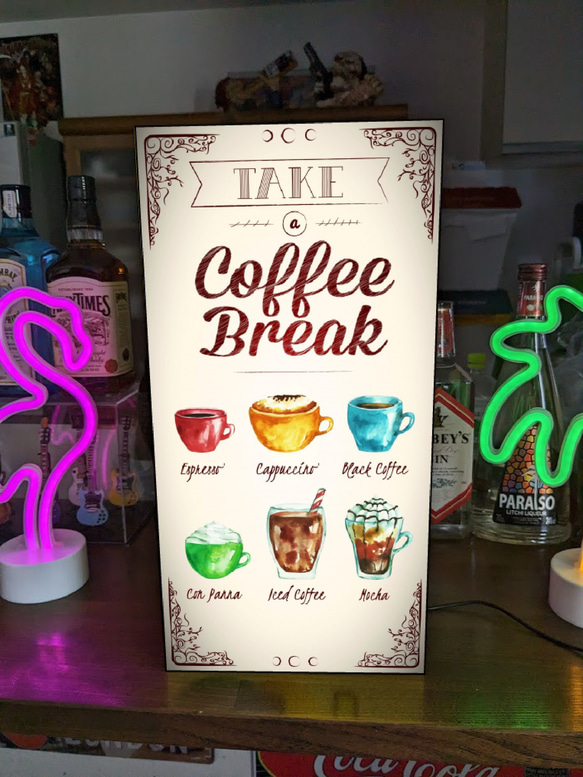 Lサイズ】コーヒーブレイク 珈琲 カフェ 喫茶 休憩 コーヒータイプ 