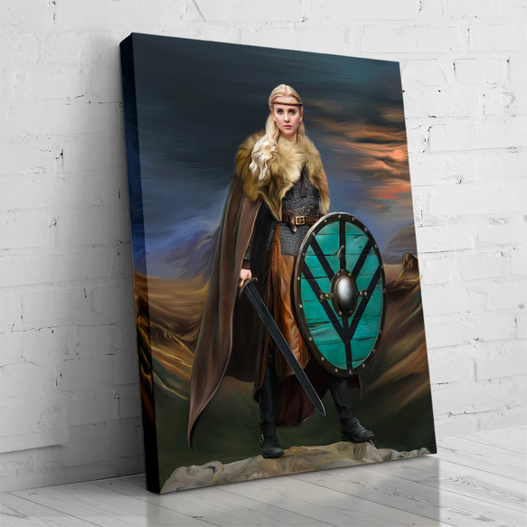 【オーダーメイド】写真からカスタムロイヤルキング天皇皇帝油絵スタイルの肖像画一点物 似顔絵 イラスト彼氏夫の贈り物誕生日                                     彼または彼女へのユニークなカスタムギフトを B1558972562(11830円)