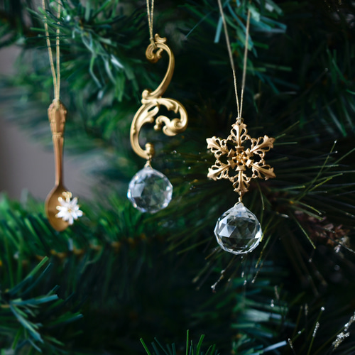大人のクリスマスオーナメント】ヴィンテージな真鍮 ②