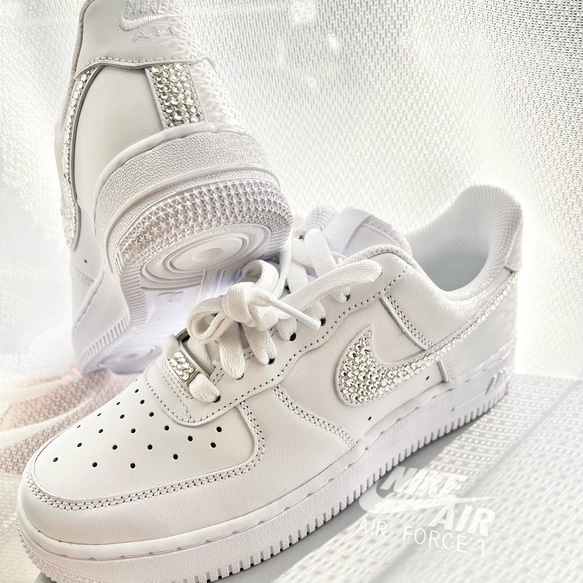 受注生産 エアフォース1 デコ　ナイキ　NIKE air force  ※本体はお客様にご用意をお願いしております 5枚目の画像