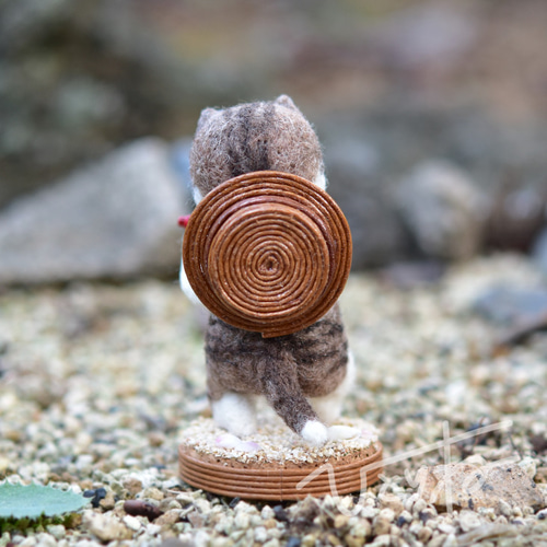 猫ズ】水鉄砲【一点物】 羊毛フェルト ひとりねこ 通販 16440052