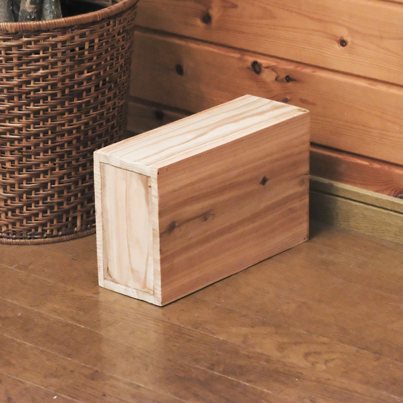 木製ミニゴミ箱４L 3枚目の画像