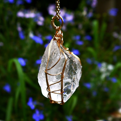 マスターウラルレムリアン クォーツ ペンダントトップ◇ ネックレス