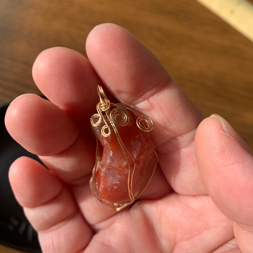 189.天然石シトリンチャーム チャーム | シトリン CITRINE(11月誕生石