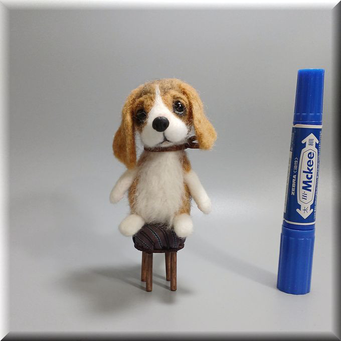 ☆様　羊毛フェルト　犬 ☆様 犬 羊毛フェルト壁掛け 【公式通販】