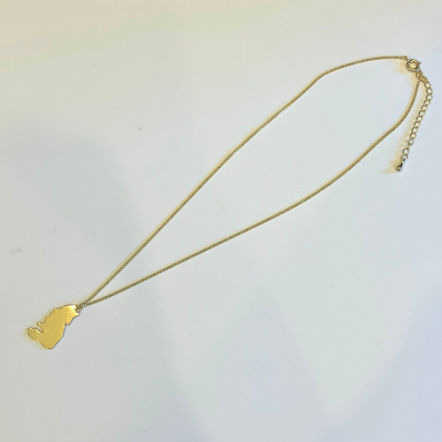 真鍮】ノルウェージャンフォレストキャットのネックレス ネックレス 