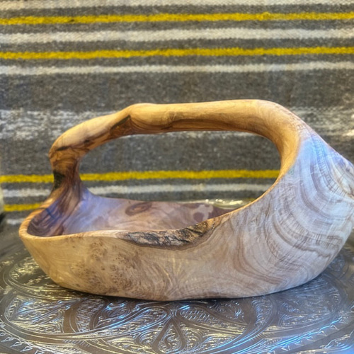 超特大　オリーブの木　バスケット芸術品　永遠の約束　特大 約37cm 超特大オリーブの木バスケット芸術品永遠の約束特大 約37cm