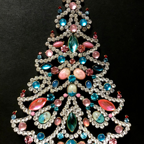 チェコガラス ビンテージ クリスマスツリー ヴィンテージ チェコ