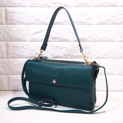 ☆ハンドメイド☆日本製☆本革☆タブレット☆斜め掛けショルダーバッグ