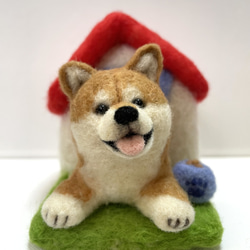 ☆柴犬☆】羊毛フェルト 柴犬 ハンドメイド 犬 - メルカリ