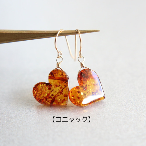 ハニーフラット◆希少✧バルティックアンバーピアス✧14kgf 楽天市場】天然琥珀 ピアス イヤリング / 14KGF ゴールド