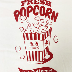 FRESH POPCORN 　アダルトサイズ（ウーマン）レディースTシャツ 5枚目の画像